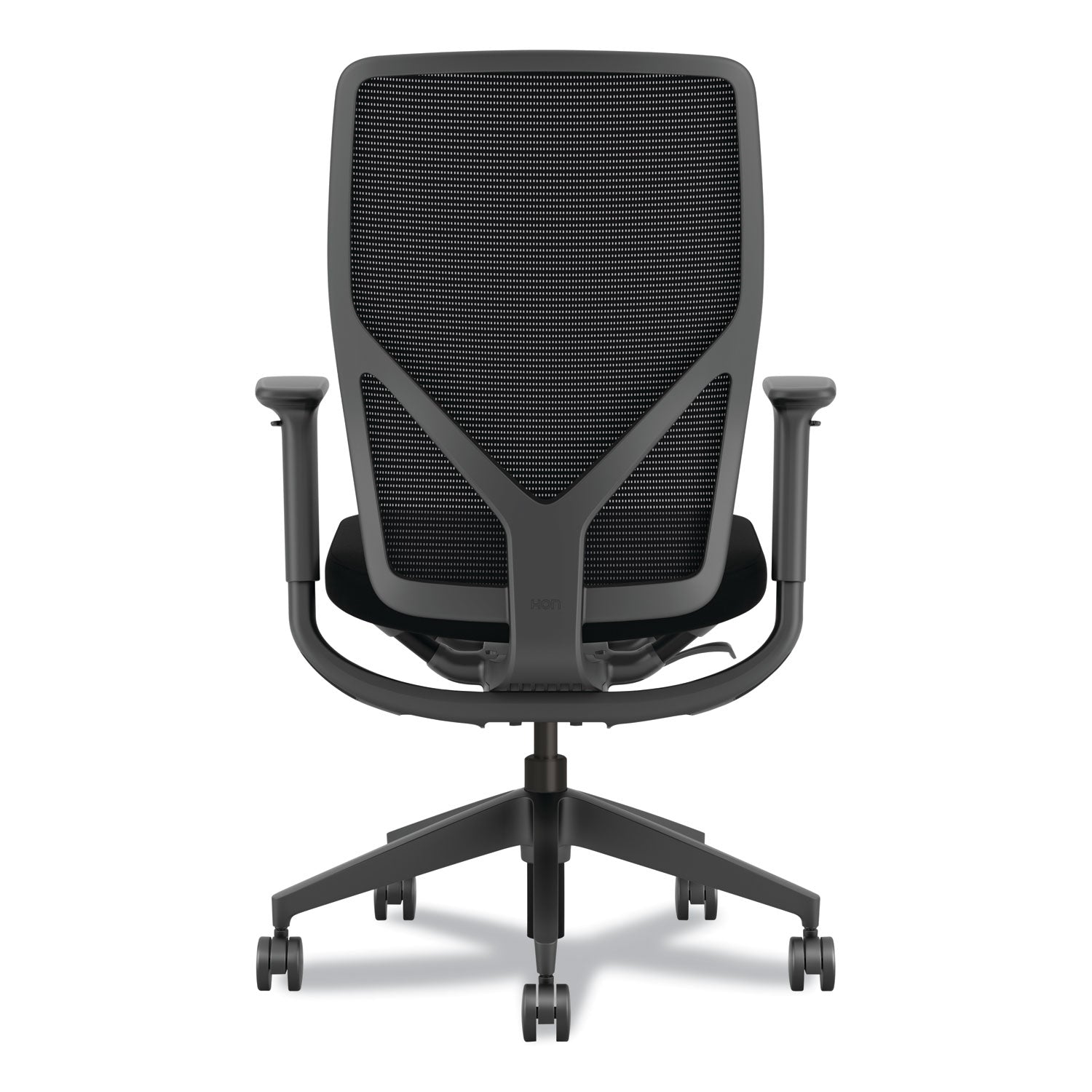Flexion Mesh Back Task Chair, Supports Up to 300lb, 14.81" to 19.7" Seat Height, Black Seat/Back/Base