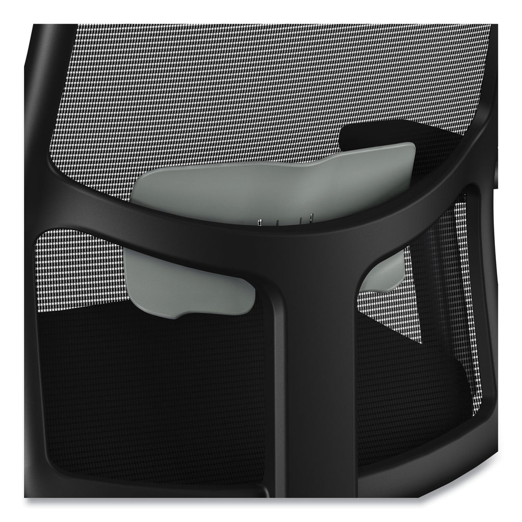 ignition-20-4-way-stretch-mid-back-mesh-task-chair-gray-adjustable-lumbar-support-black-ships-in-7-10-business-days_honi2mm2amc10tt - 2