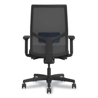 ignition-20-4-way-stretch-mid-back-mesh-task-chair-navy-blue-adjustable-lumbar-support-black-ships-in-7-10-business-days_honi2mm2amc10et - 2
