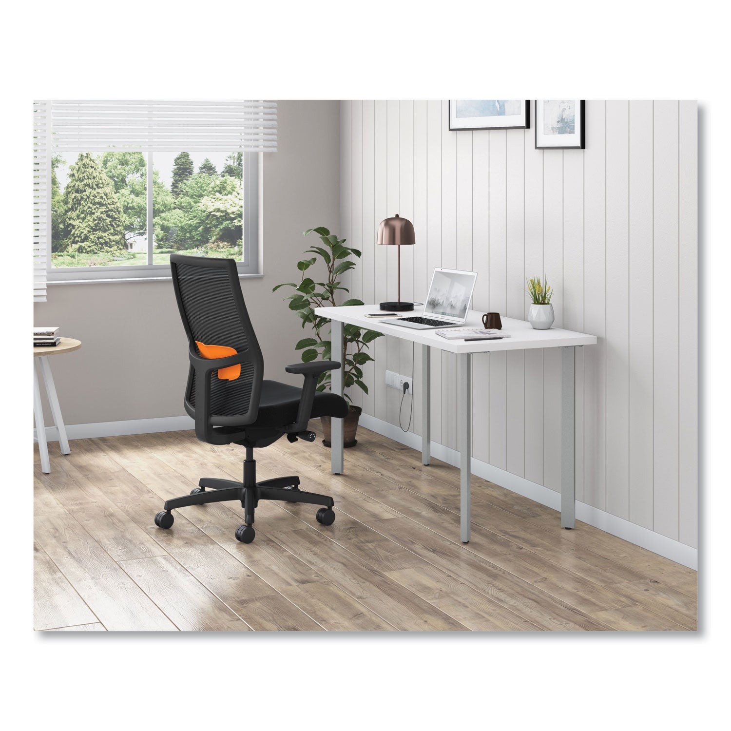 ignition-20-4-way-stretch-mid-back-mesh-task-chair-orange-adjustable-lumbar-support-black-ships-in-7-10-business-days_honi2mm2amc10mt - 3