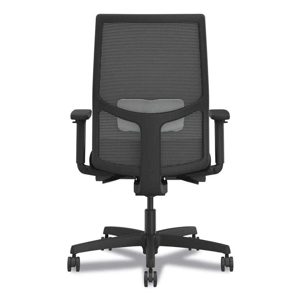 ignition-20-4-way-stretch-mid-back-mesh-task-chair-gray-adjustable-lumbar-support-black-ships-in-7-10-business-days_honi2mm2amc10tt - 3