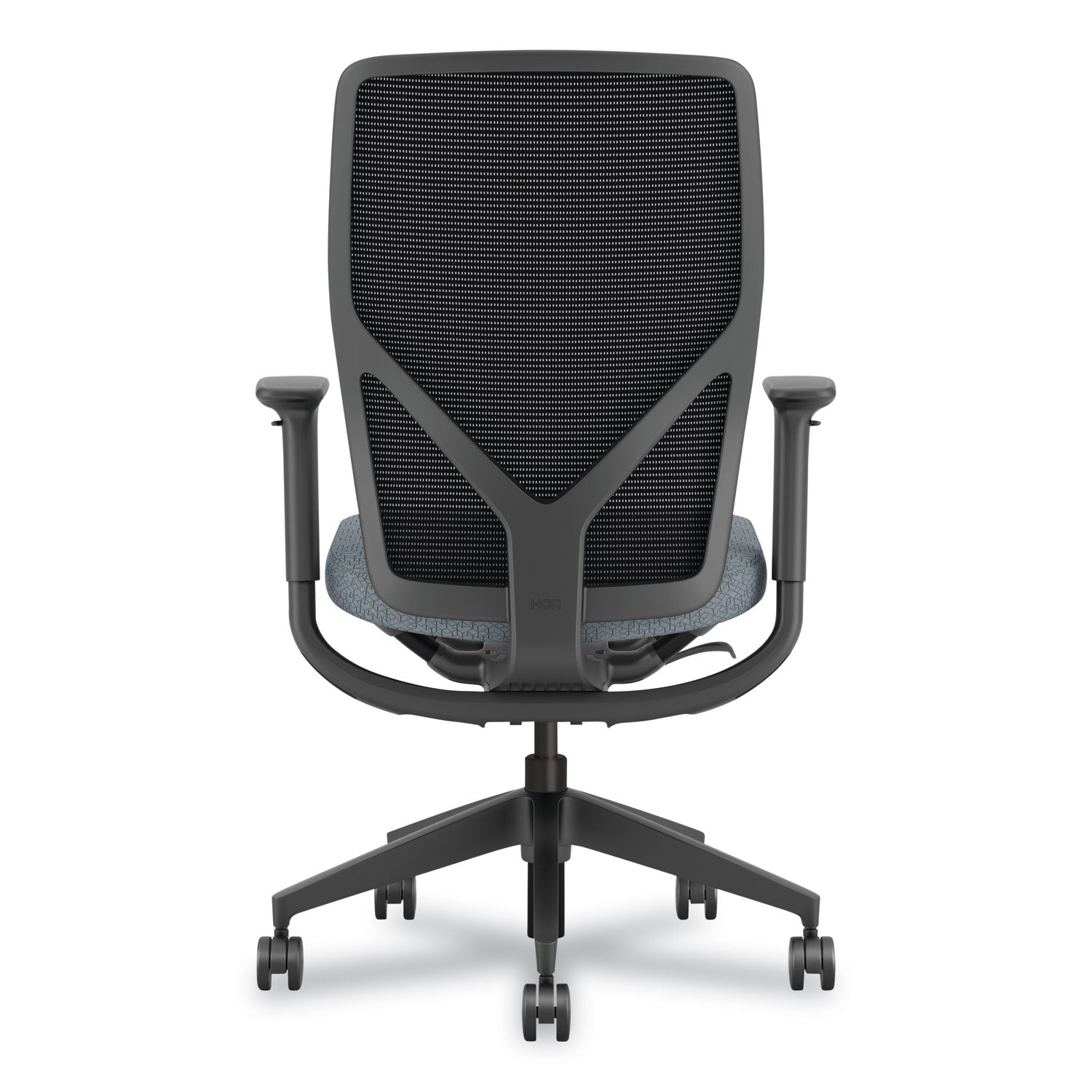 Flexion Mesh Back Task Chair, Supports Up to 300 lb, 14.81" to 19.7" Seat Height, Black/Basalt