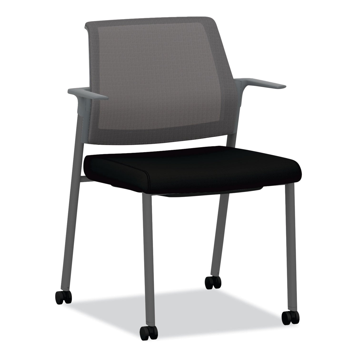 cipher-mesh-back-guest-chair-2425-x-2413-x-335-black-seat-charcoal-back-charcoal-base-ships-in-7-10-business-days_honcfrgfhcc10p7 - 1