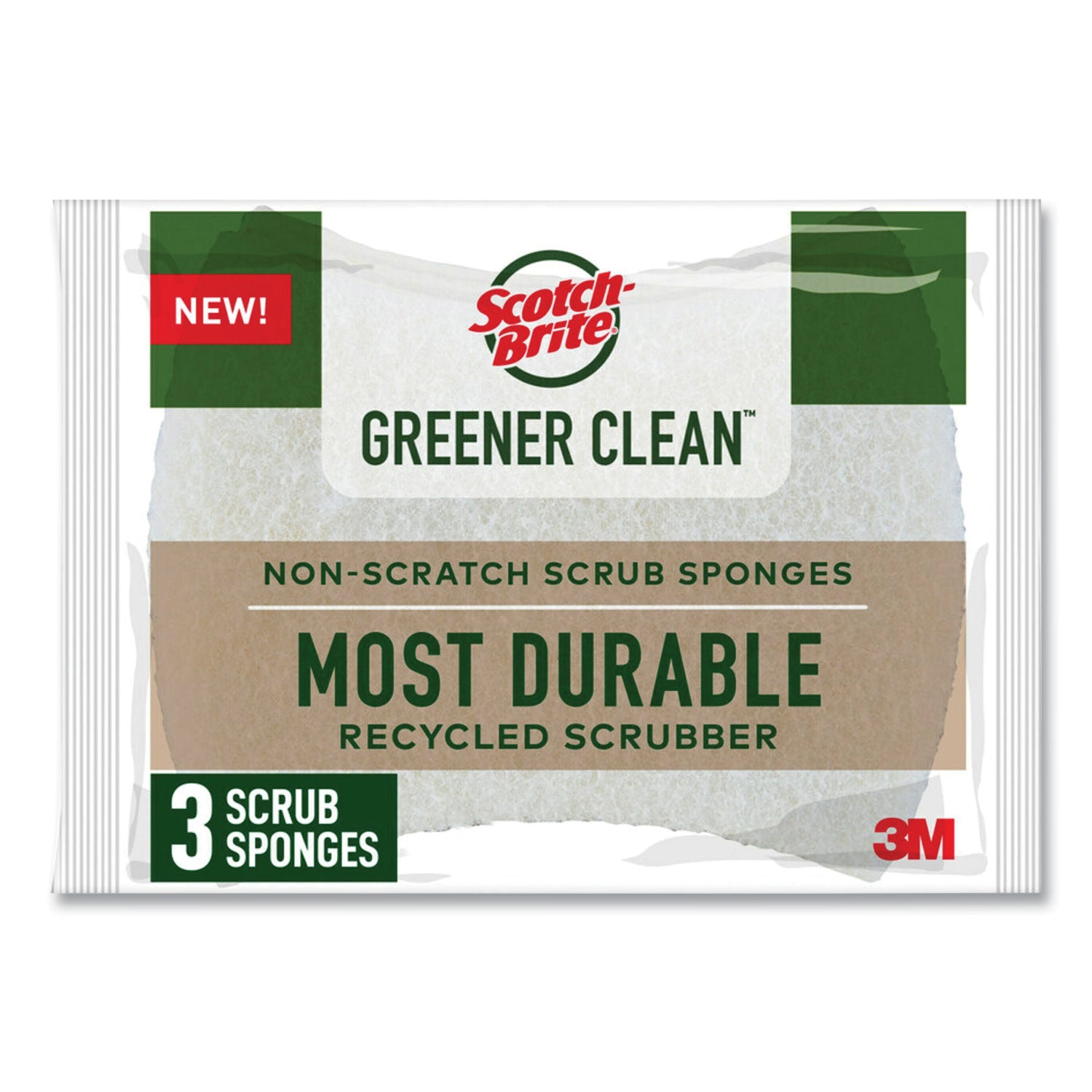 greener-clean-non-scratch-scrub-sponge-26-x-33-07-thick-white-3-pack_mmm97033ug - 1