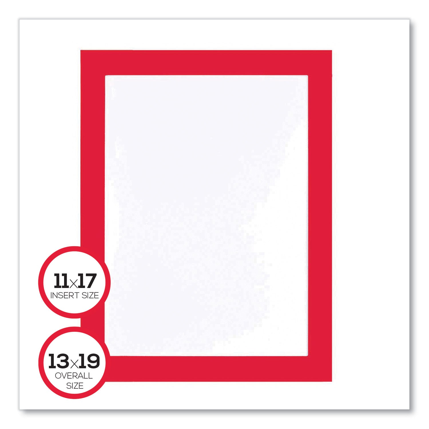 self-adhesive-sign-holders-11-x-17-insert-clear-with-red-border-2-pack_def68886r - 6