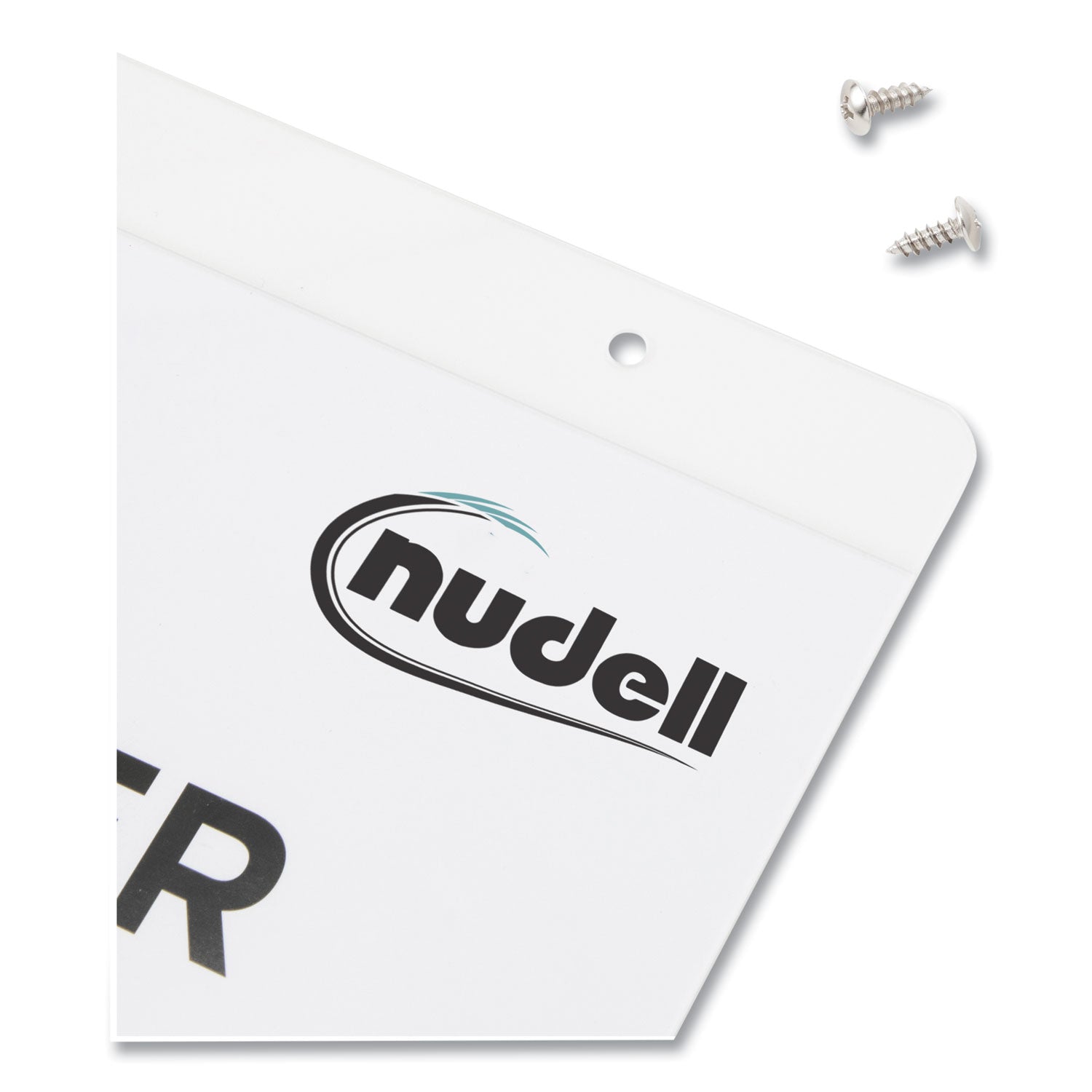 Clear Plastic Vertical-Orientation Wall Sign Holder with Mounting Screws, Quick-Change Insert System, 11 x 17 Insert - 
