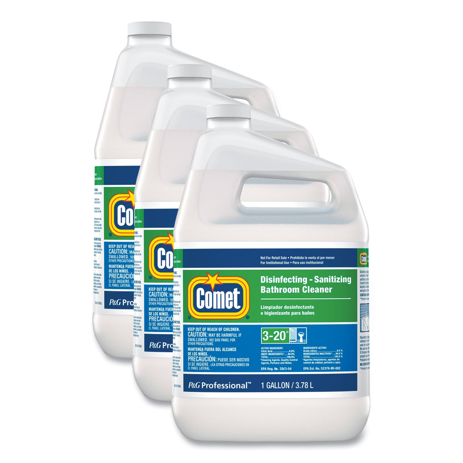 disinfecting-sanitizing-bathroom-cleaner-one-gallon-bottle-3-carton_pgc22570ct - 1