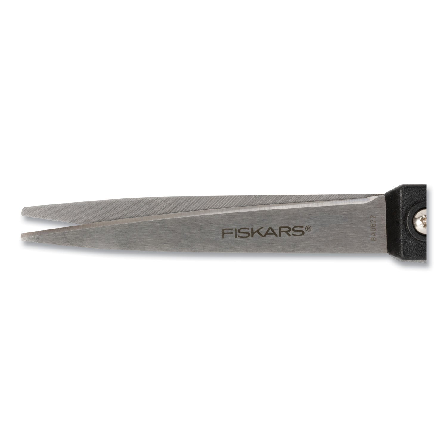 Scissors, Pointed Tip, 10" Long, Black Straight Handle