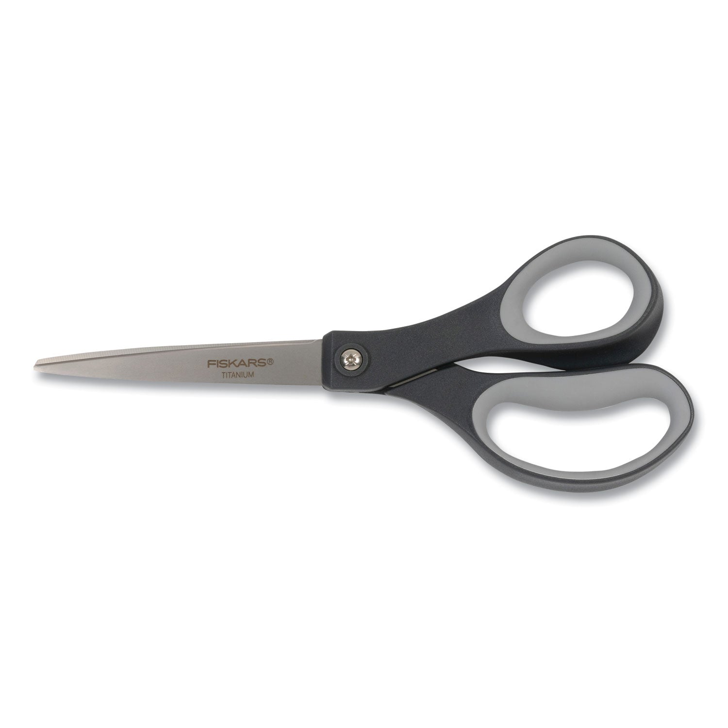 everyday-titanium-softgrip-scissors-8-long-31-cut-length-dark-gray-straight-handle_fsk1067265 - 1