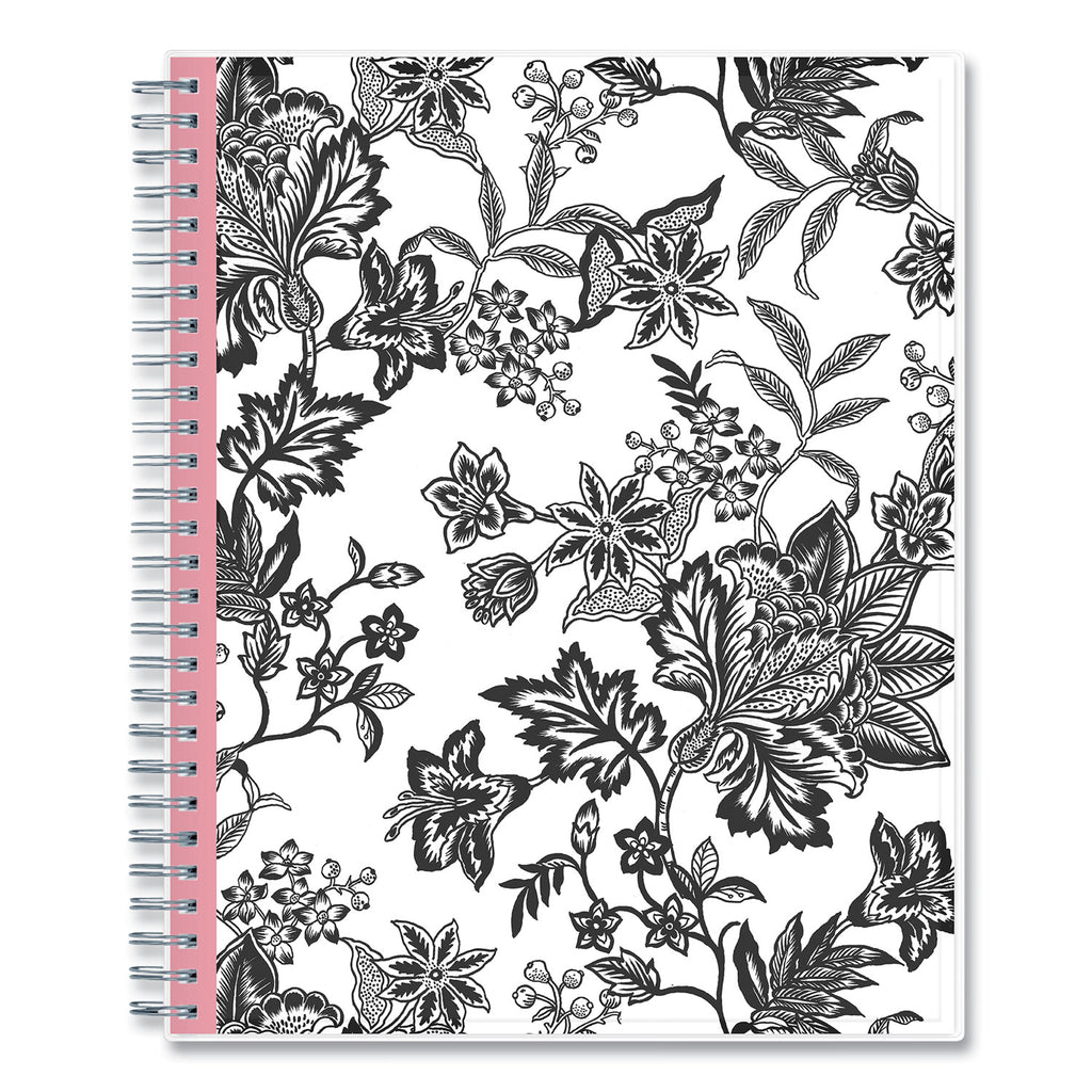 analeis-monthly-planner-analeis-floral-artwork-10-x-8-white-black-coral-cover-12-month-jan-to-dec-2024_bls100004 - 3