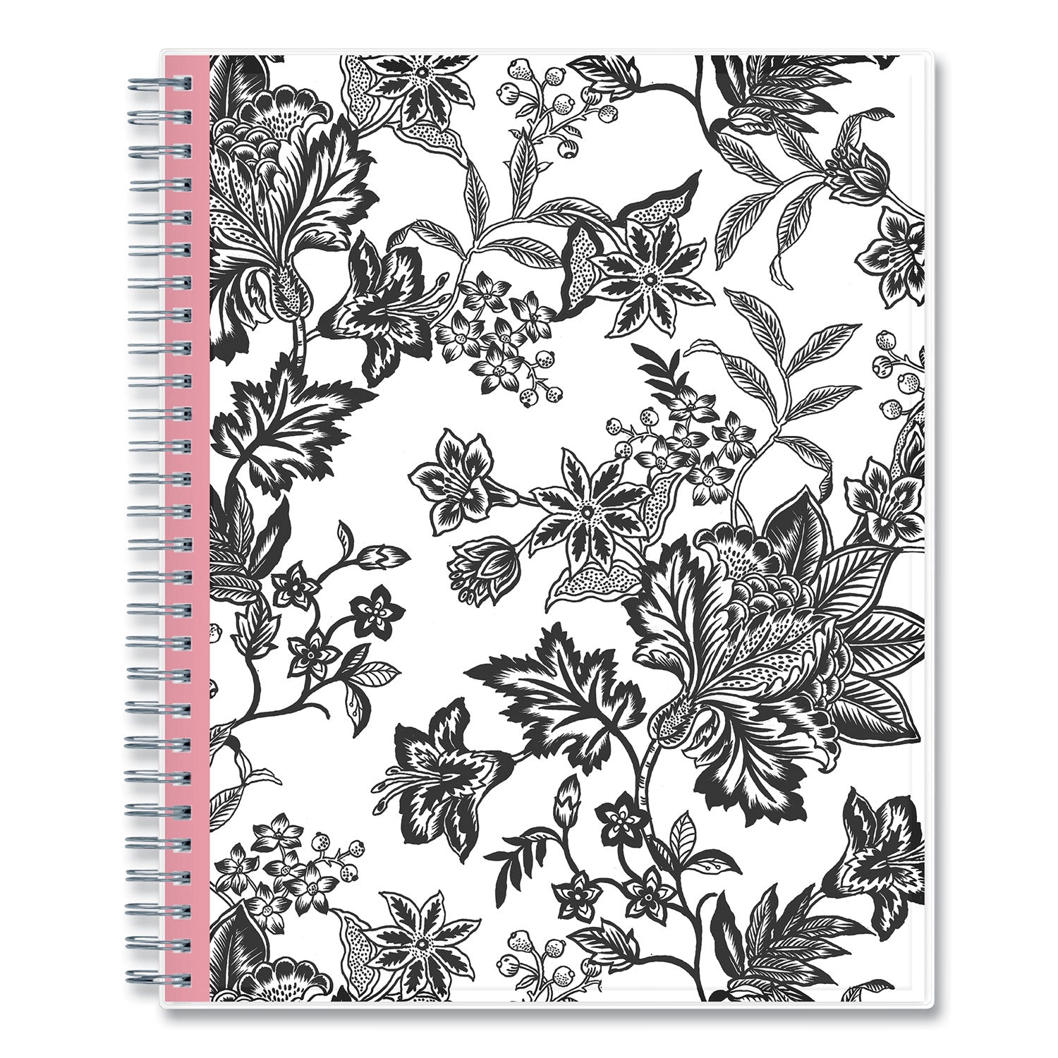 analeis-monthly-planner-analeis-floral-artwork-10-x-8-white-black-coral-cover-12-month-jan-to-dec-2024_bls100004 - 3