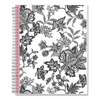 analeis-monthly-planner-analeis-floral-artwork-10-x-8-white-black-coral-cover-12-month-jan-to-dec-2024_bls100004 - 3