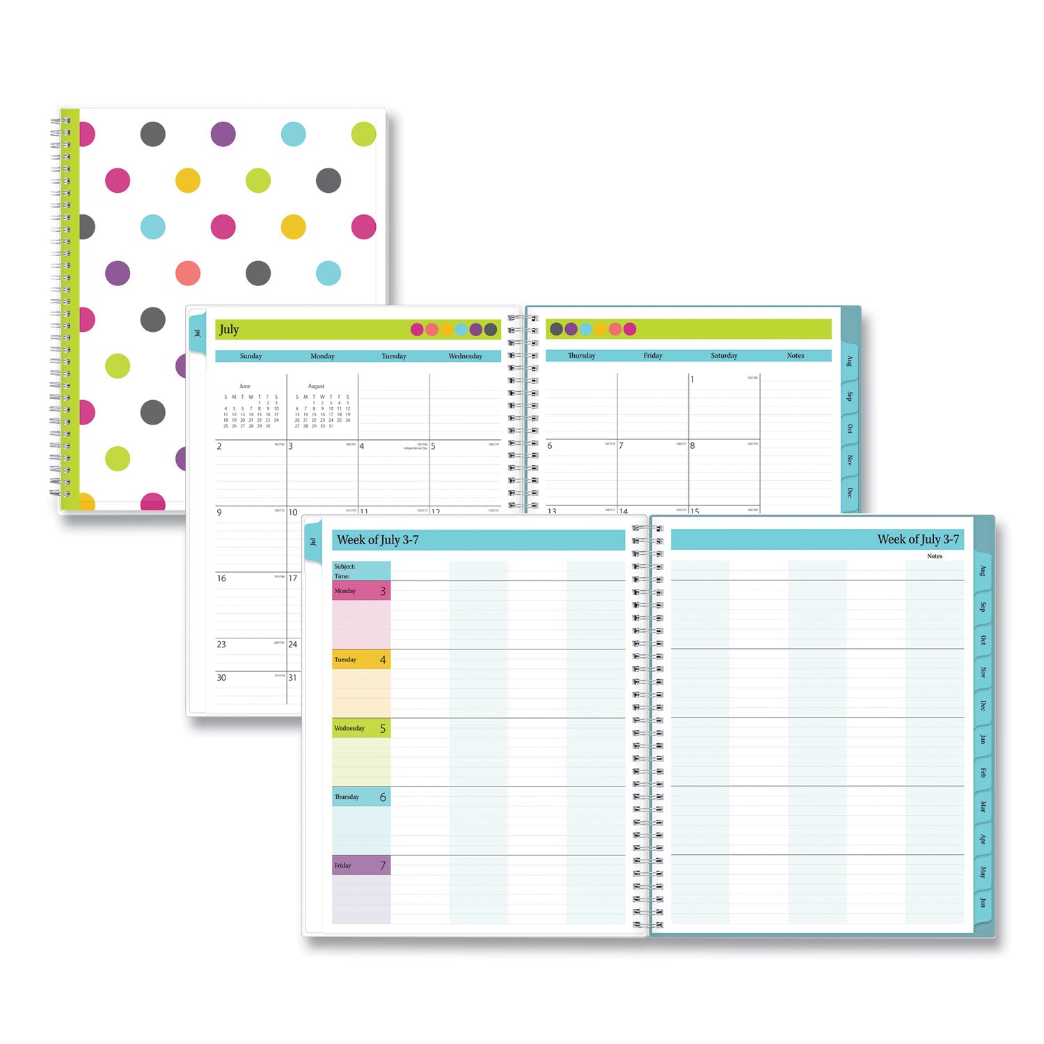 teacher-dots-academic-year-create-your-own-cover-weekly-monthly-planner-11-x-85-12-month-july-to-june-2023-to-2024_bls100330 - 1