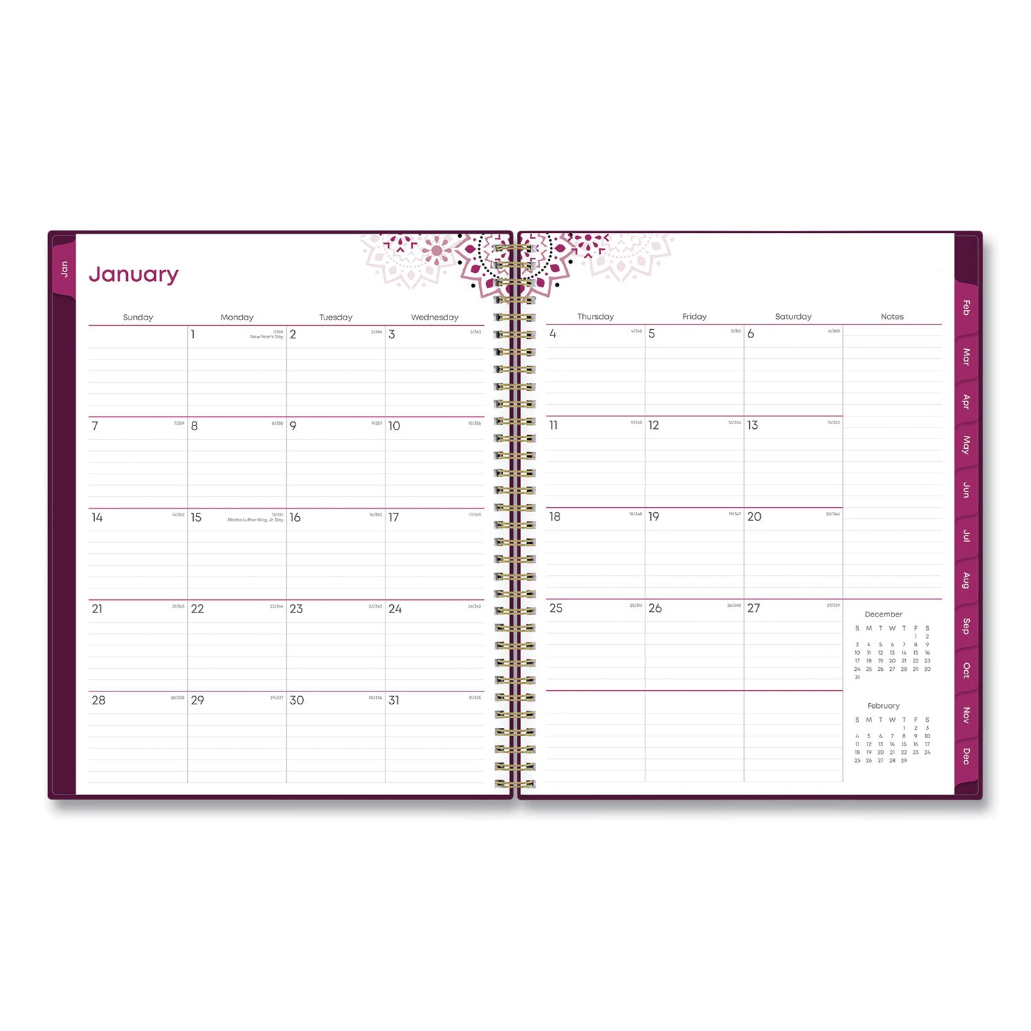 gili-weekly-monthly-planner-gili-jewel-tone-artwork-11-x-85-plum-cover-12-month-jan-to-dec-2024_bls117889 - 3