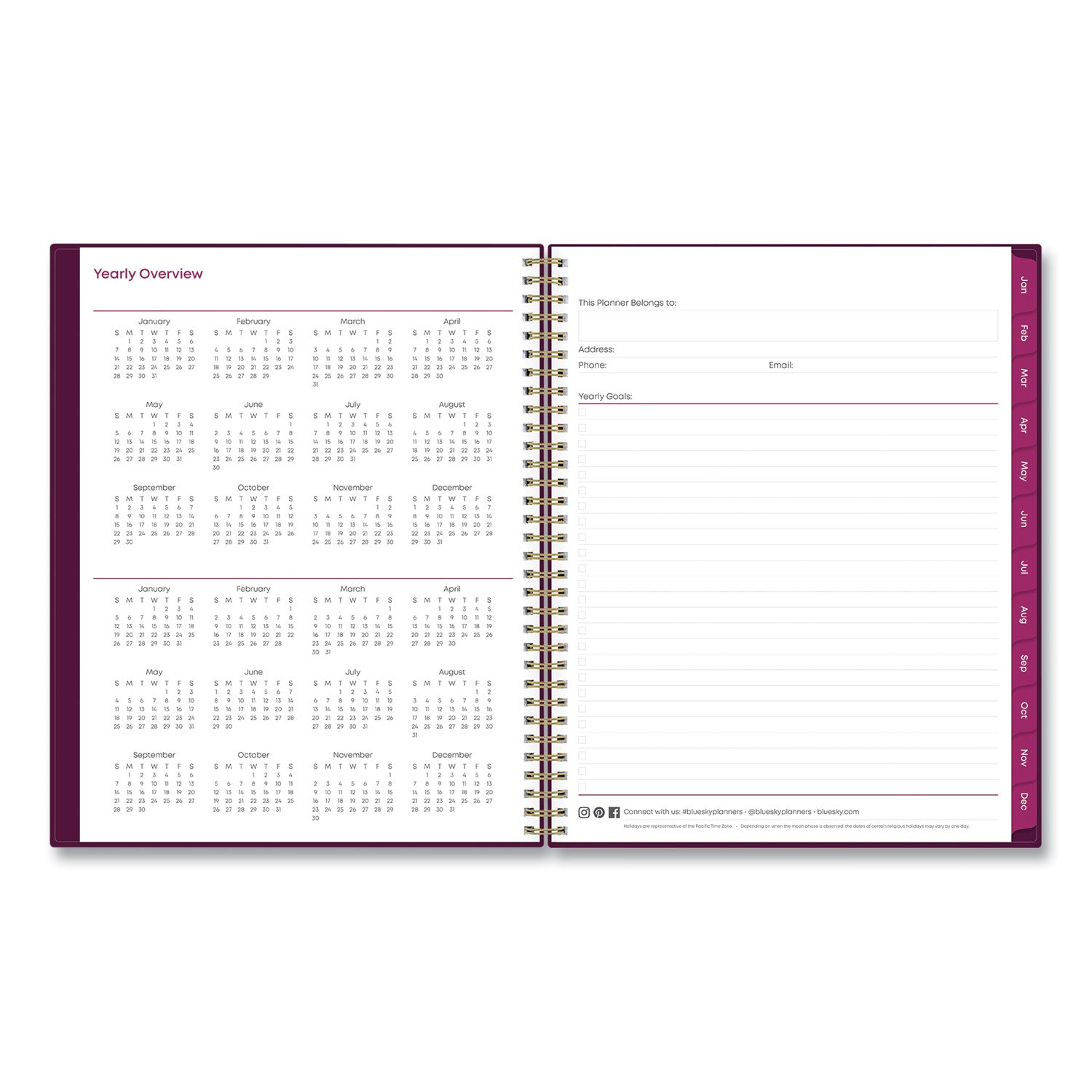 gili-weekly-monthly-planner-gili-jewel-tone-artwork-11-x-85-plum-cover-12-month-jan-to-dec-2024_bls117889 - 5