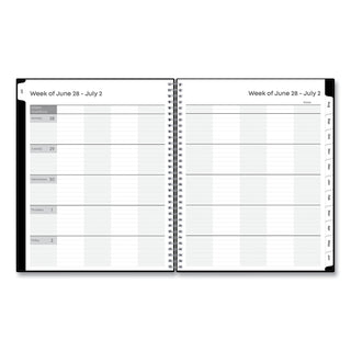 teachers-weekly-monthly-lesson-planner-one-week-per-two-page-spread-nine-classes-11-x-85-black-cover-2023-to-2024_bls134433 - 2