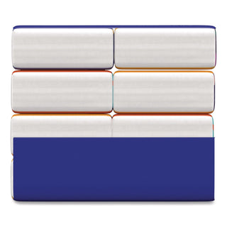 On The Go Packs Facial Tissues, 3-Ply, White, 10 Sheets/Pouch, 8 Pouches/Pack, 12 Packs/Carton