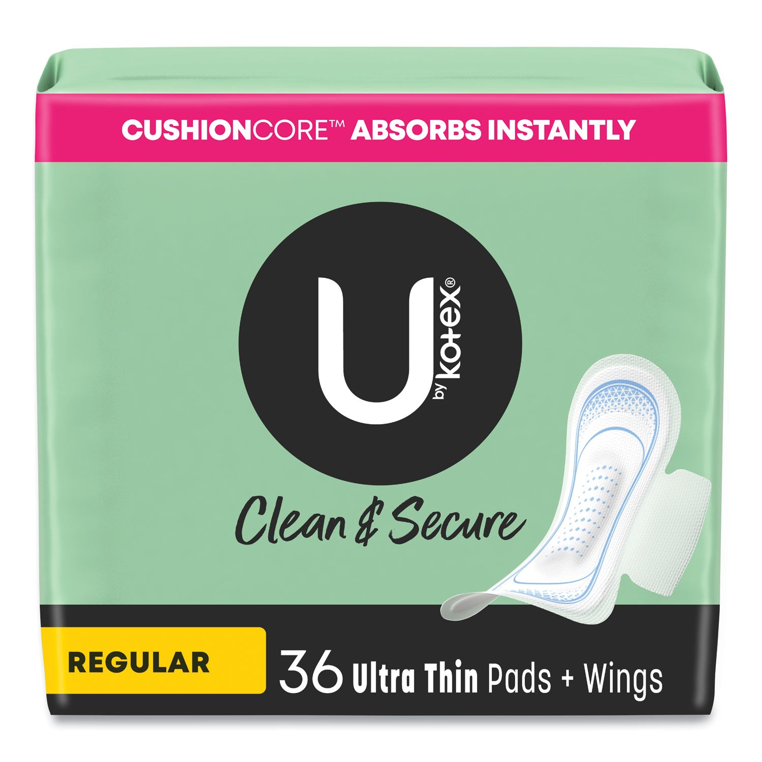 u-by-kotex-security-regular-ultrathin-pad-with-wings-unscented-36-pack_kcc53631 - 1