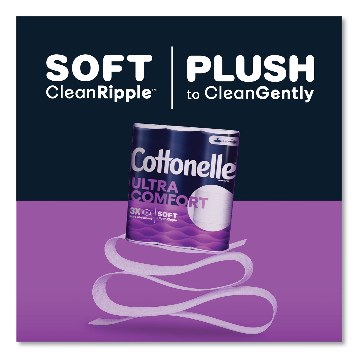 ultra-comfortcare-toilet-paper-soft-tissue-mega-rolls-septic-safe-2-ply-white-284-roll-12-rolls-pack-48-rolls-carton_kcc55494 - 6