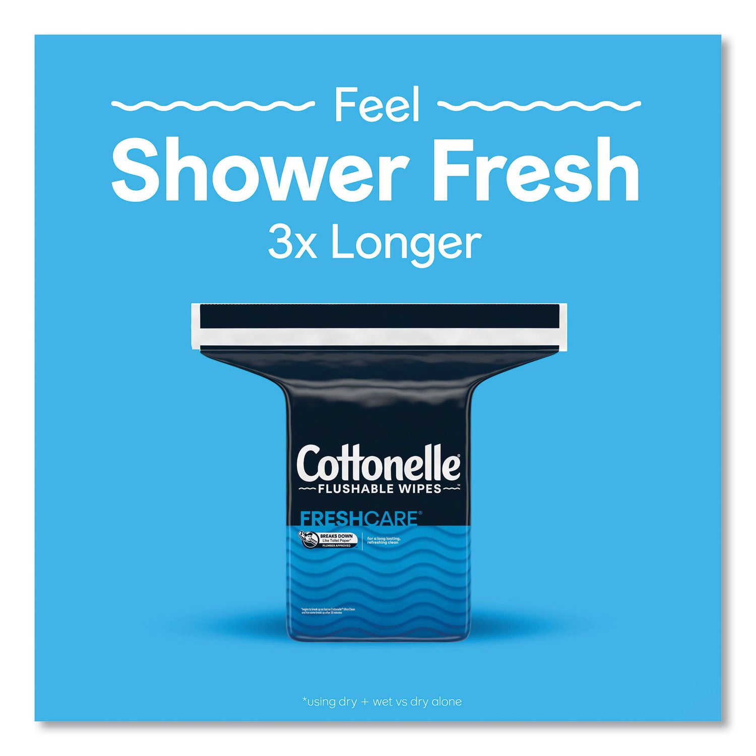 fresh-care-flushable-cleansing-cloths-1-ply-5-x-725-white-168-pack-8-packs-carton_kcc10358ct - 6