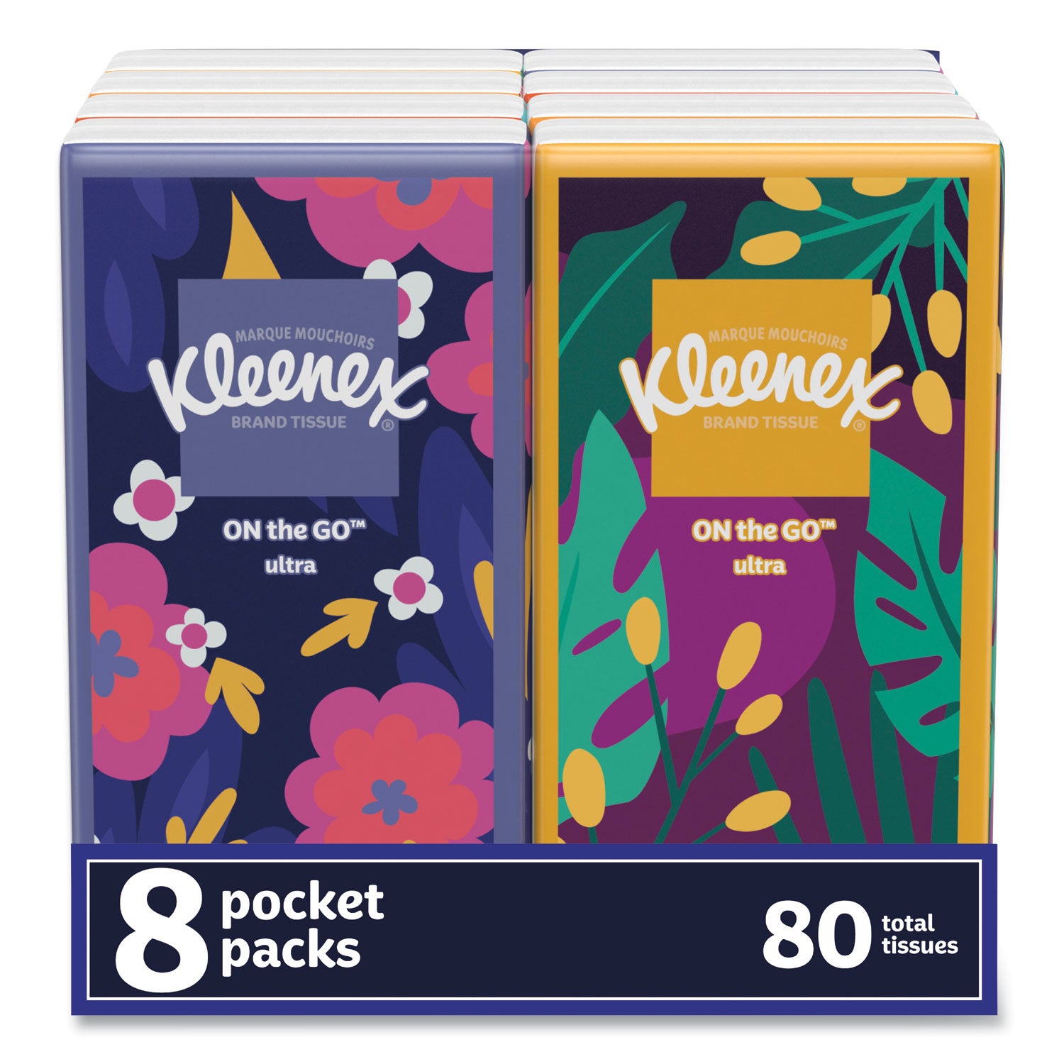 on-the-go-packs-facial-tissues-3-ply-white-10-sheets-pouch-8-pouches-pack_kcc46651 - 1