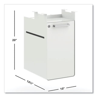 fuse-undermount-storage-pedestal-1-shelf-1-cubby-left-right-orientation-white-10-x-1437-x-20ships-in-7-10-business-days_honhaufhr15pjwl - 2