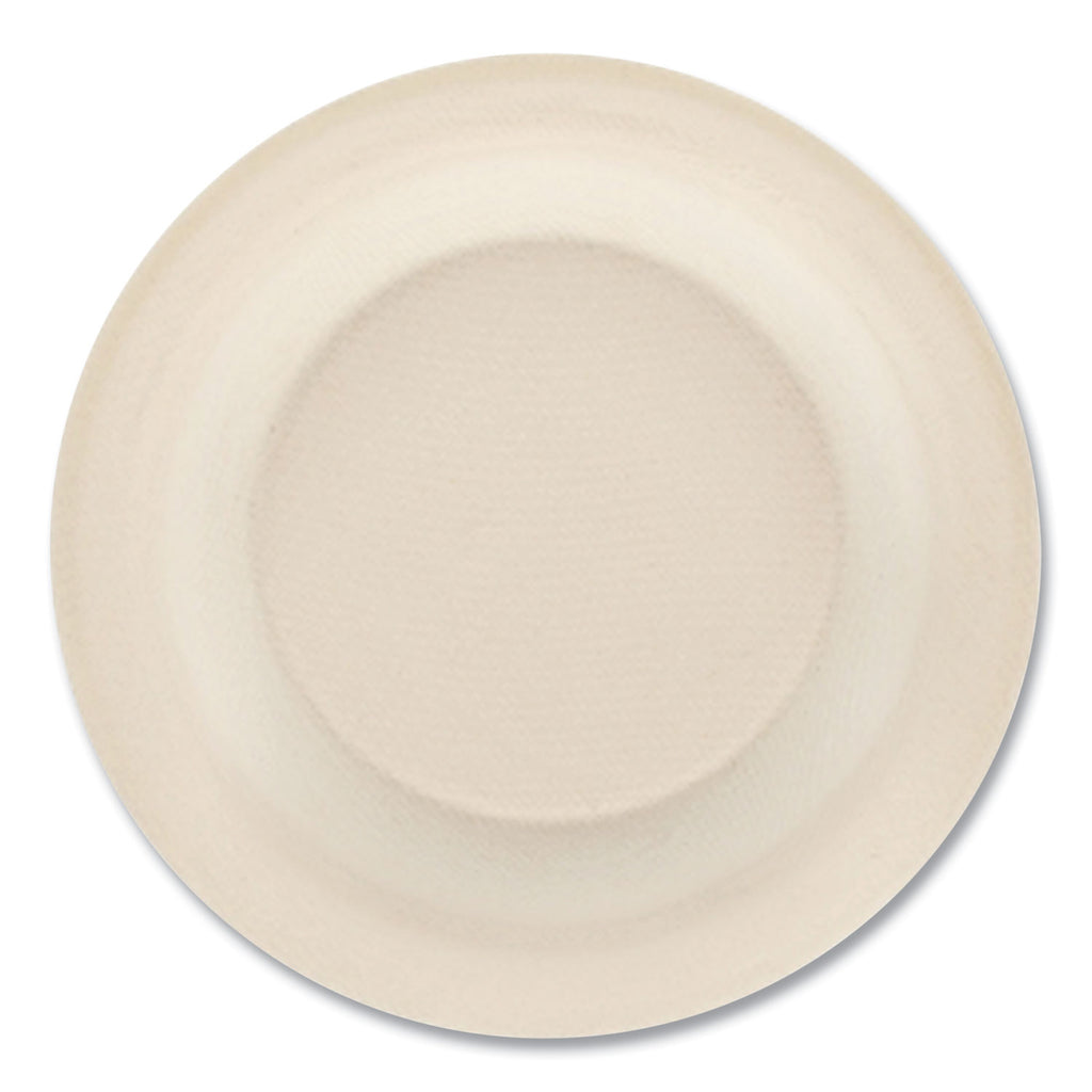 Bagasse PFAS-Free Dinnerware, Round Bowl, 12 oz, Tan, 1,000/Carton