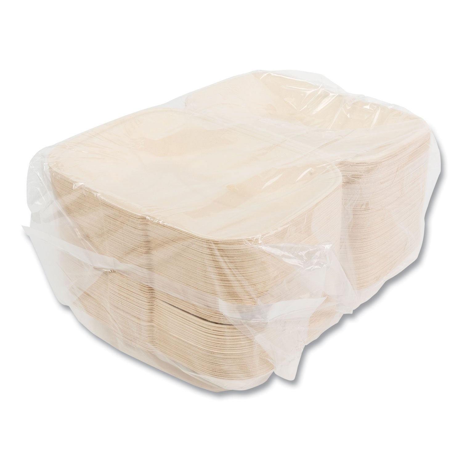 bagasse-pfas-free-food-containers-hoagie-hinged-lid-1-compartment-6-x-3-x-9-tan-bamboo-sugarcane-250-carton_bwkhinge96npfa - 5