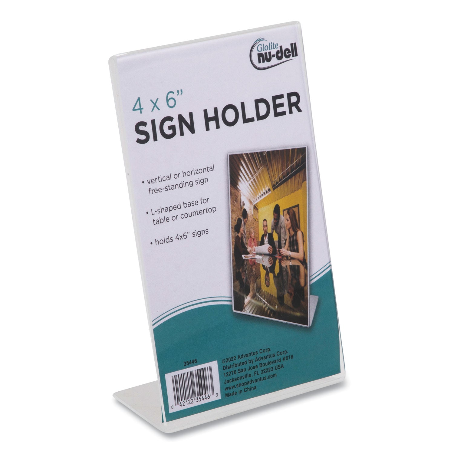clear-plastic-slanted-l-shaped-countertop-sign-holder-side-load-horizontal-vertical-orientation-4-x-6-insert_nud35446 - 2