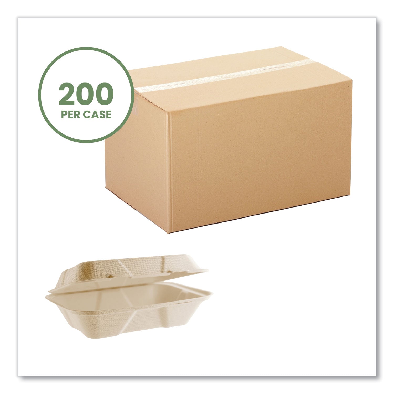 nourish-molded-fiber-takeout-containers-61-x-9-x-29-natural-sugarcane-200-carton_vegvash89n - 2