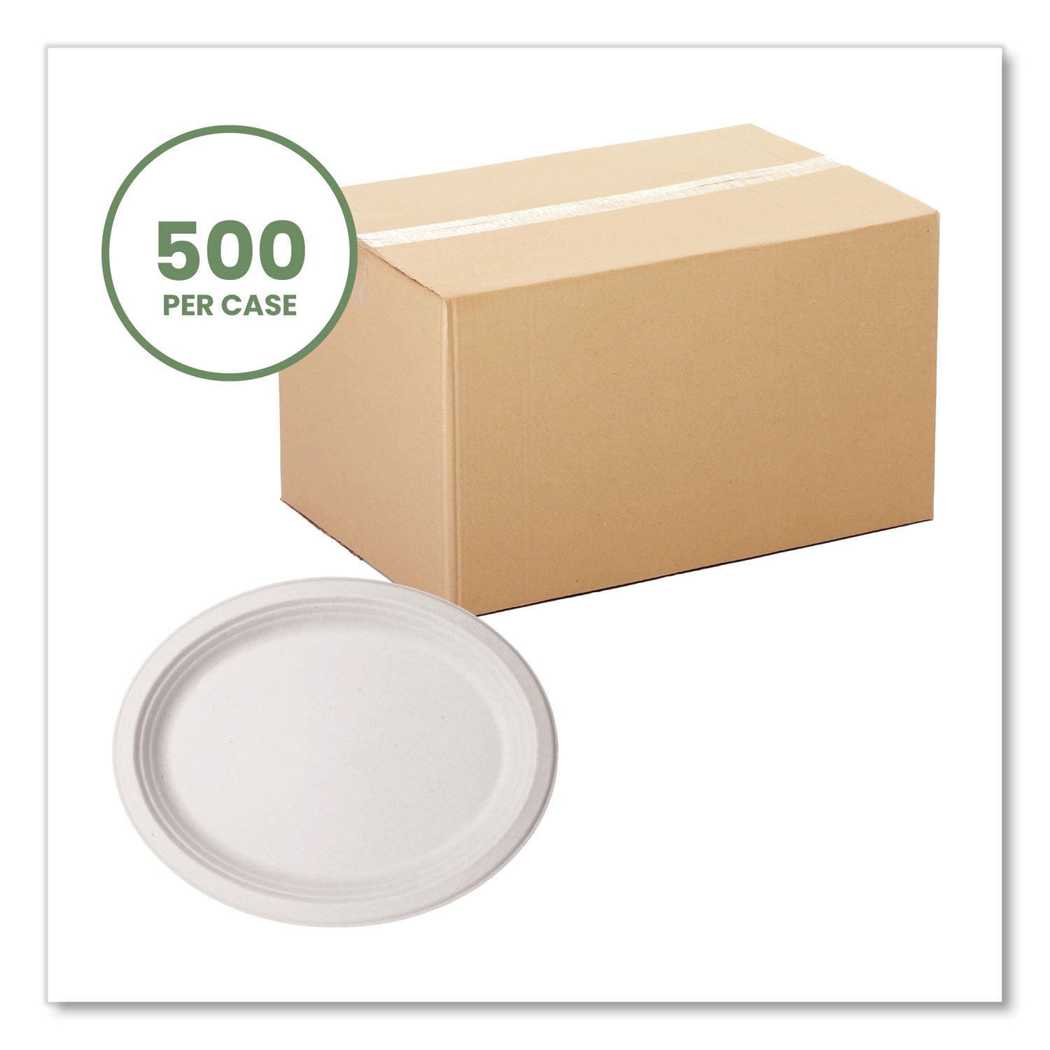 nourish-molded-fiber-tableware-platter-8-x-10-x-1-white-500-carton_vegwh710 - 2