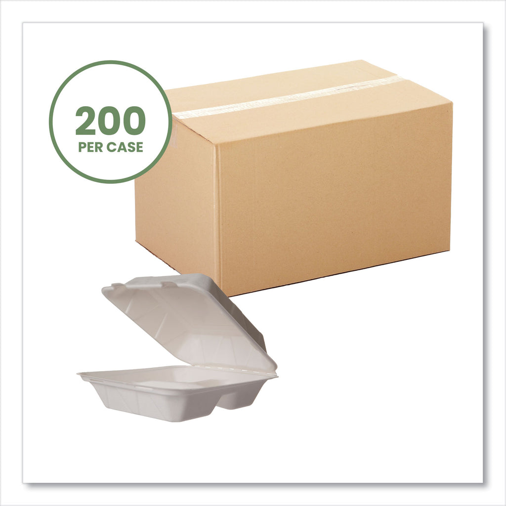 white-molded-fiber-clamshell-containers-3-compartment-79-x-79-x-29-white-sugarcane-200-carton_vegwhbrg83hw - 2