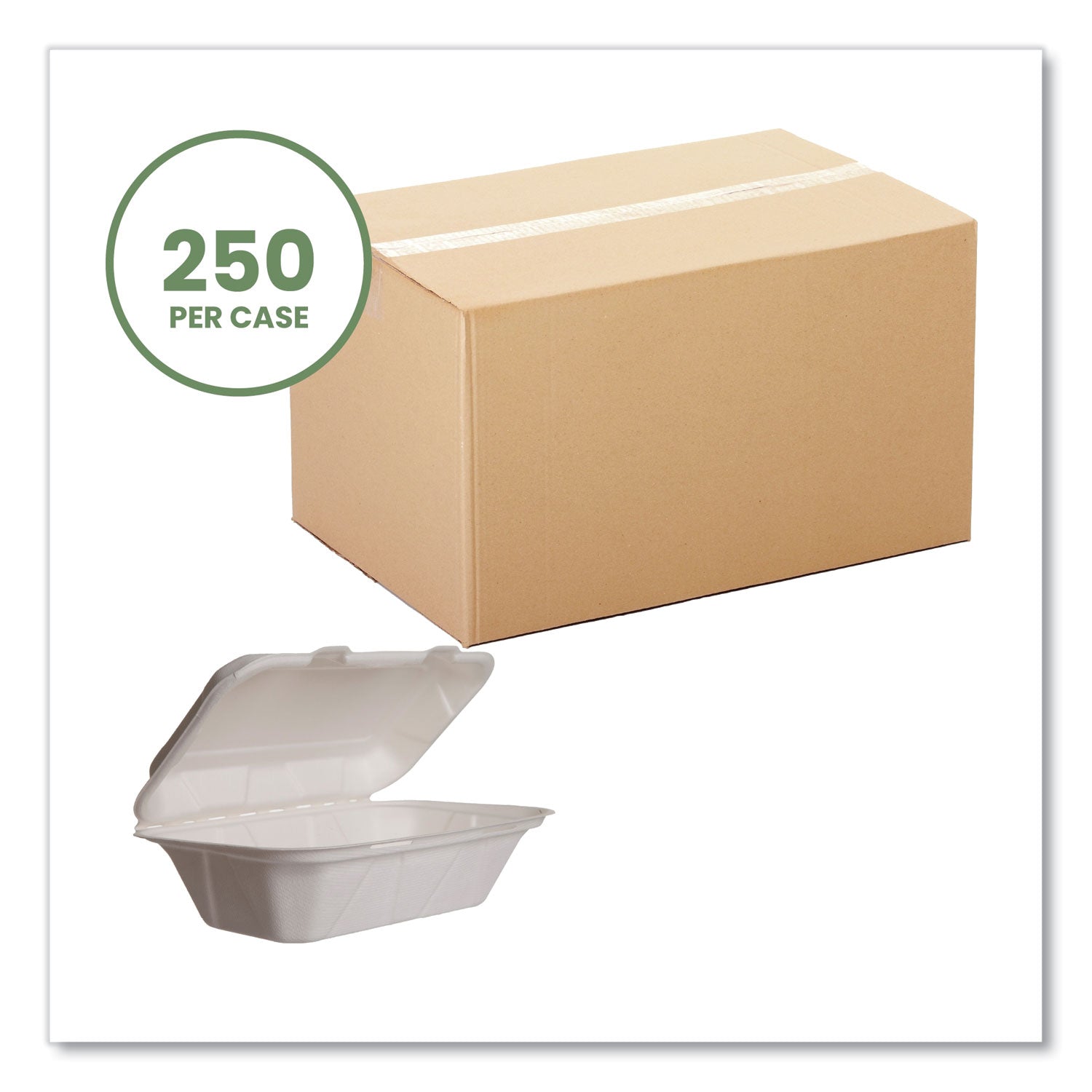 white-molded-fiber-clamshell-containers-9-x-11-x-2-white-sugarcane-250-carton_vegwhbrghoagie - 2