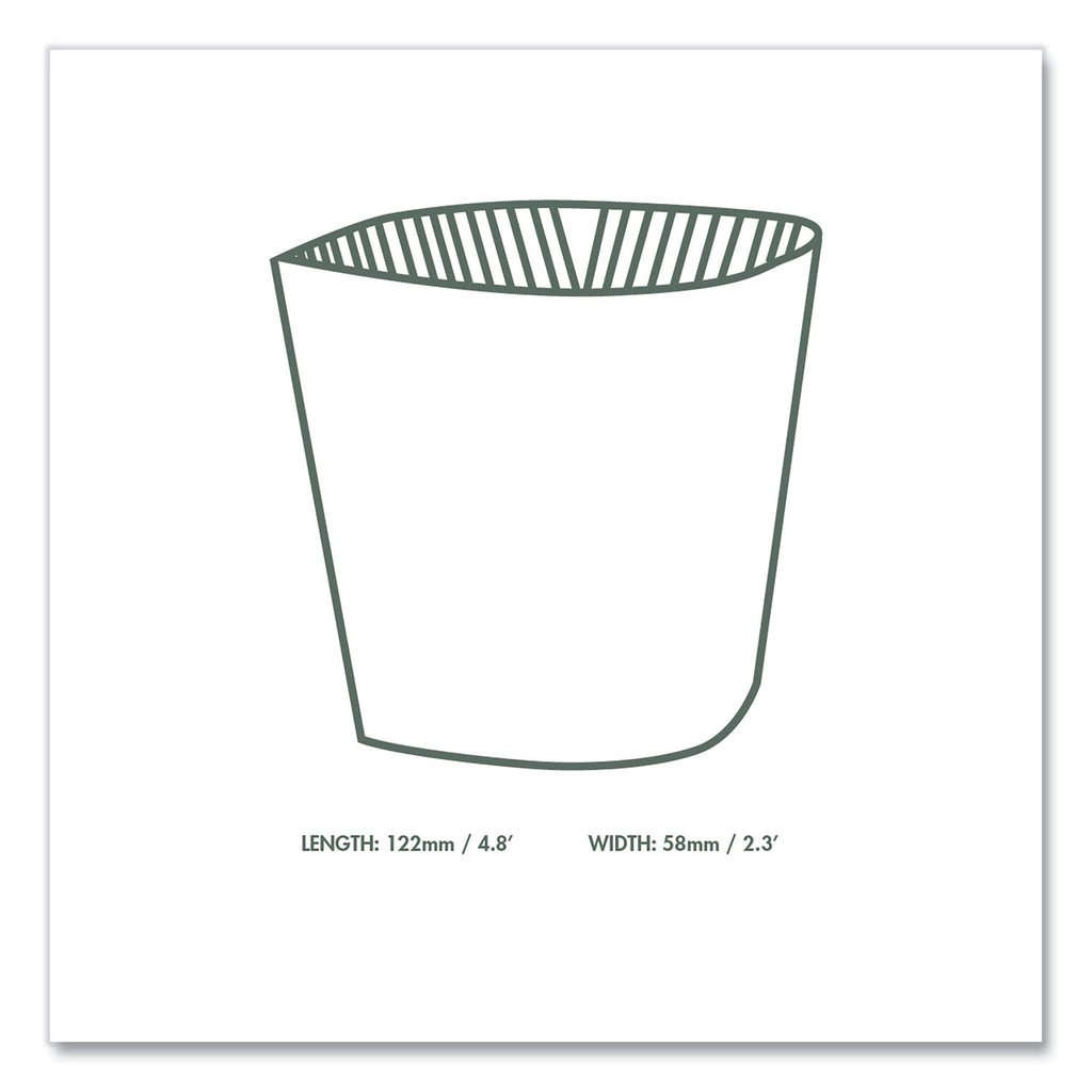 Kraft Hot Cup Sleeves, Fits Vegware 89-Series Hot Cups, Kraft, 1,000/Carton