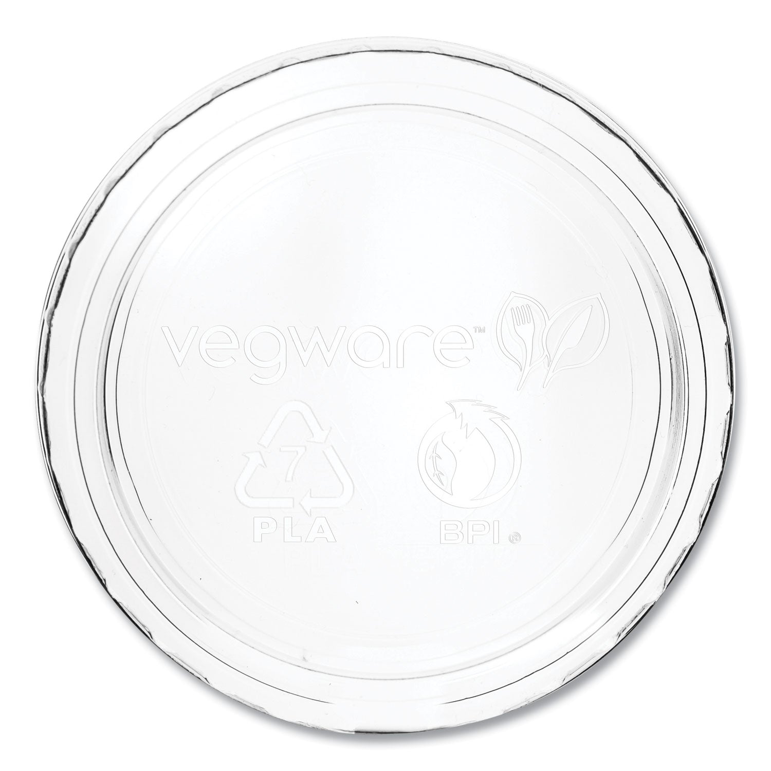 Portion Pot Lids, Fits 2 oz to 4 oz Portion Pots, Clear, 2,000/Carton