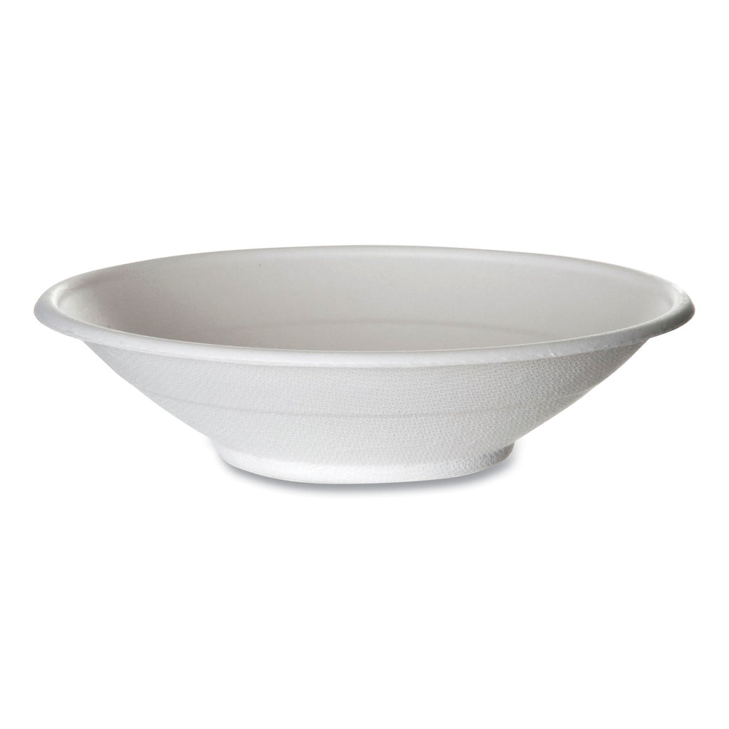 Renewable Sugarcane Bowls, 24 oz, Natural White, 50/Pack, 8 Packs/Carton - 