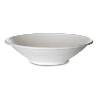 Renewable Sugarcane Bowls, 24 oz, Natural White, 50/Pack, 8 Packs/Carton - 
