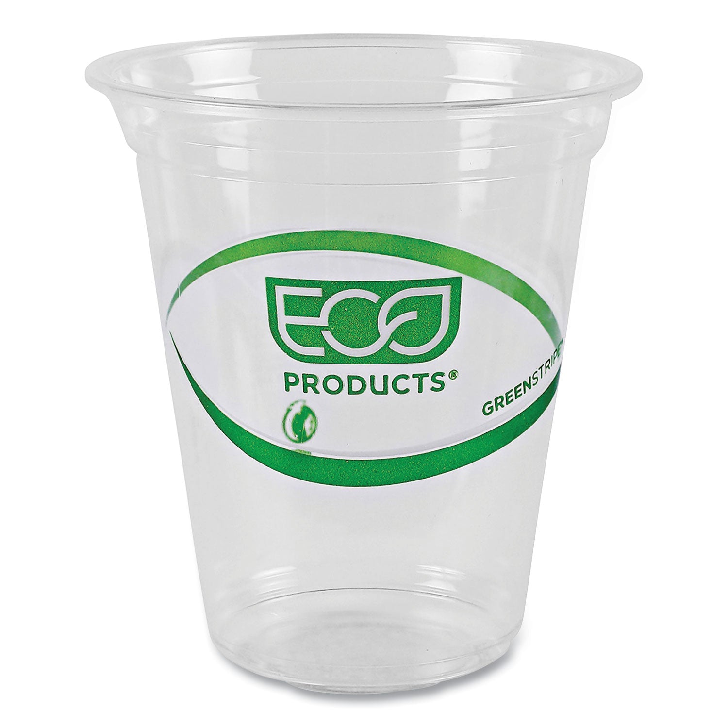 GreenStripe Cold Drink Cups, 16oz, Clear, 1000/Carton