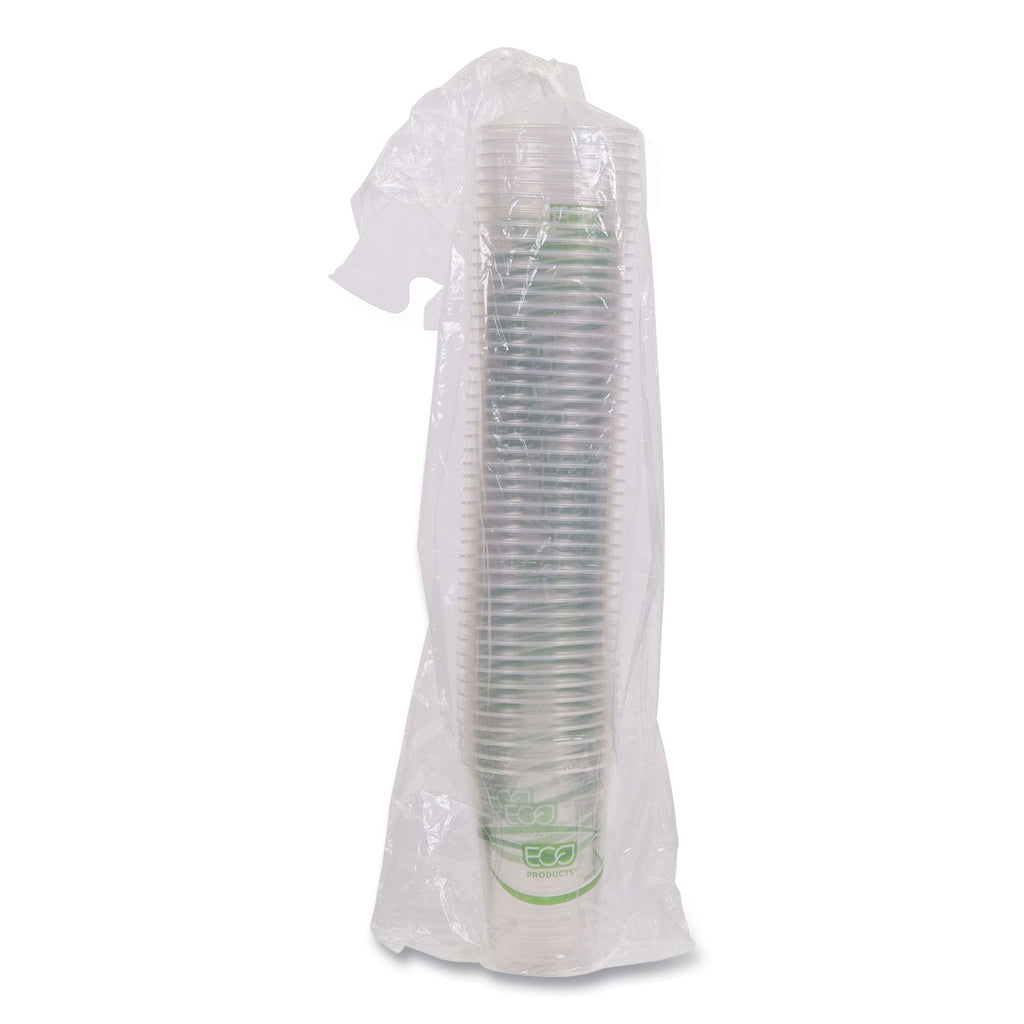 GreenStripe Cold Drink Cups, 16oz, Clear, 1000/Carton