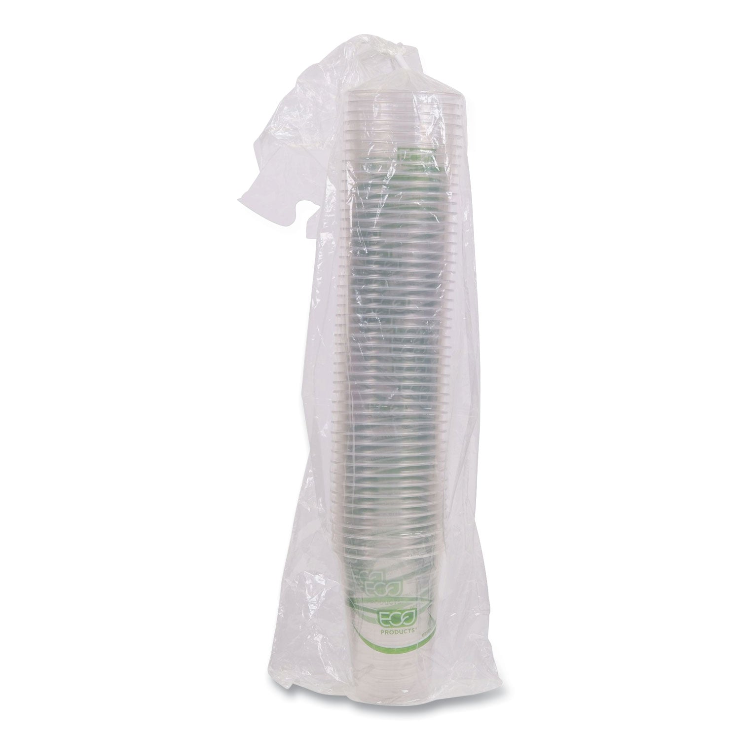 GreenStripe Cold Drink Cups, 16oz, Clear, 1000/Carton