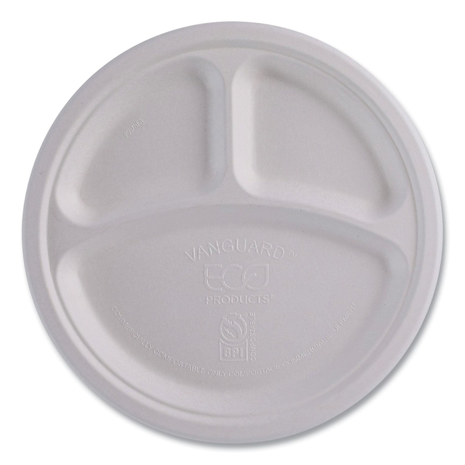 vanguard-renewable-and-compostable-sugarcane-plates-3-compartment-10-dia-white-500-carton_ecoepp007nfa - 1