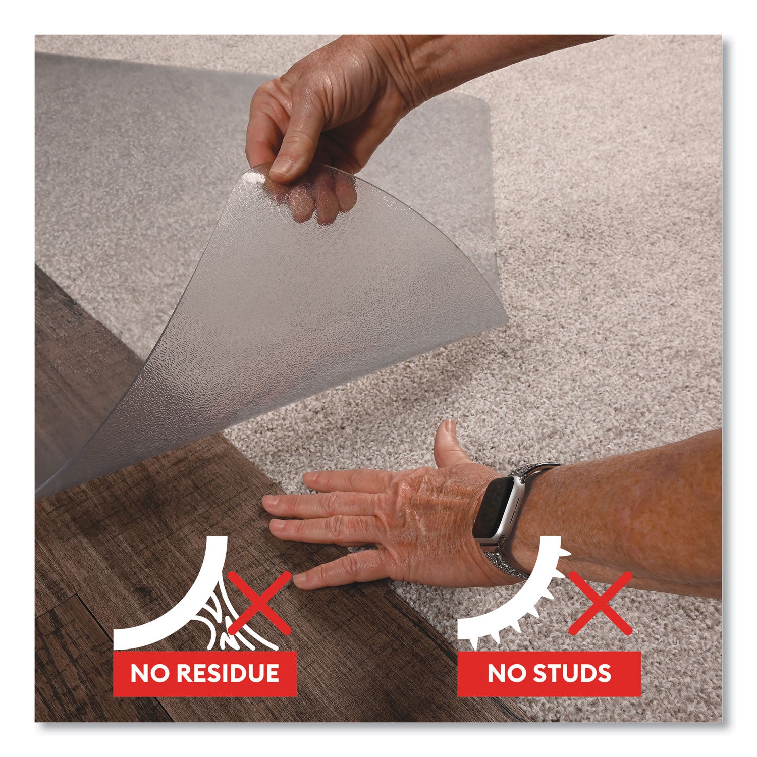 supergrip-chair-mat-rectangular-36-x-48-clear-42-pallet-ships-in-4-6-business-days_defcm23140spr42 - 3