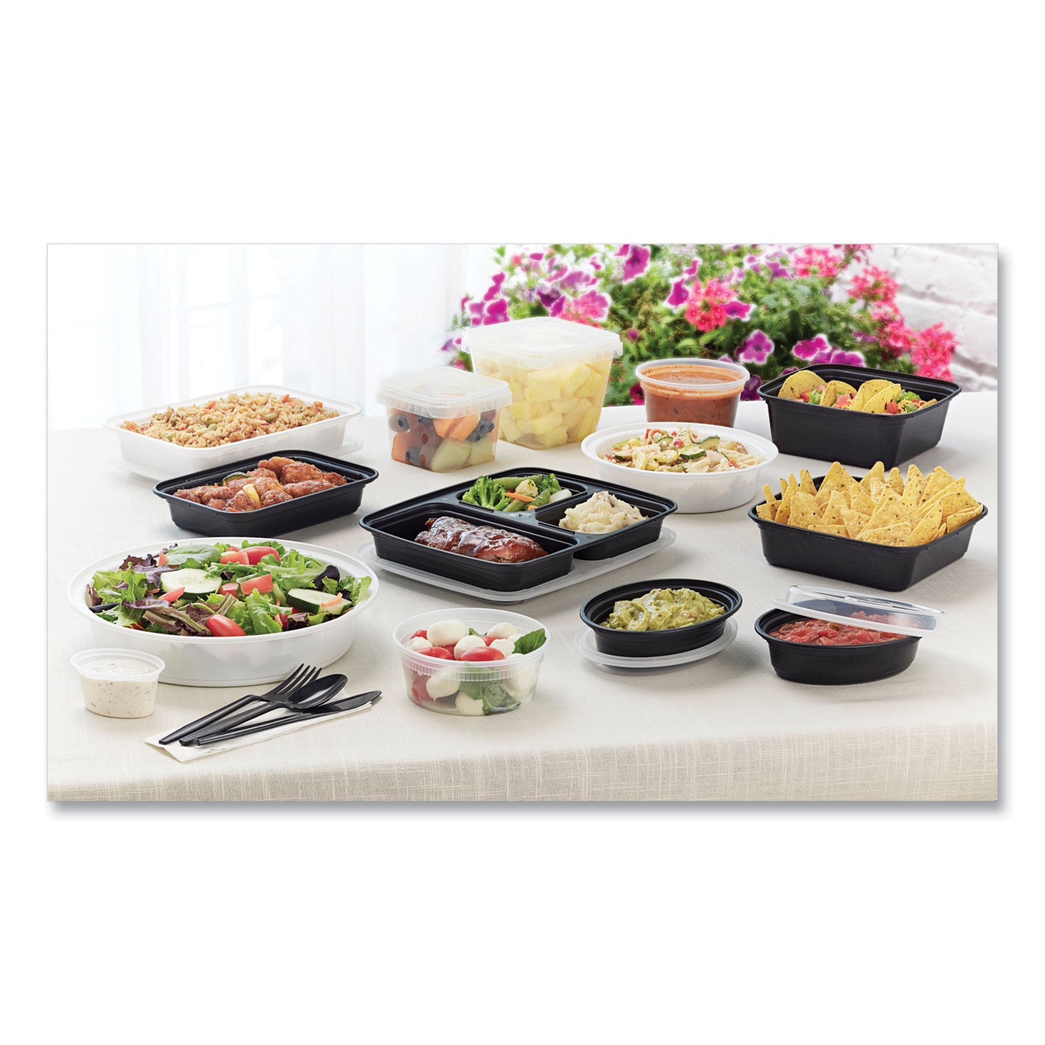 newspring-versatainer-microwavable-containers-oval-12-oz-68-x-48-x-145-black-clear-plastic-150-carton_pctoc12b - 4