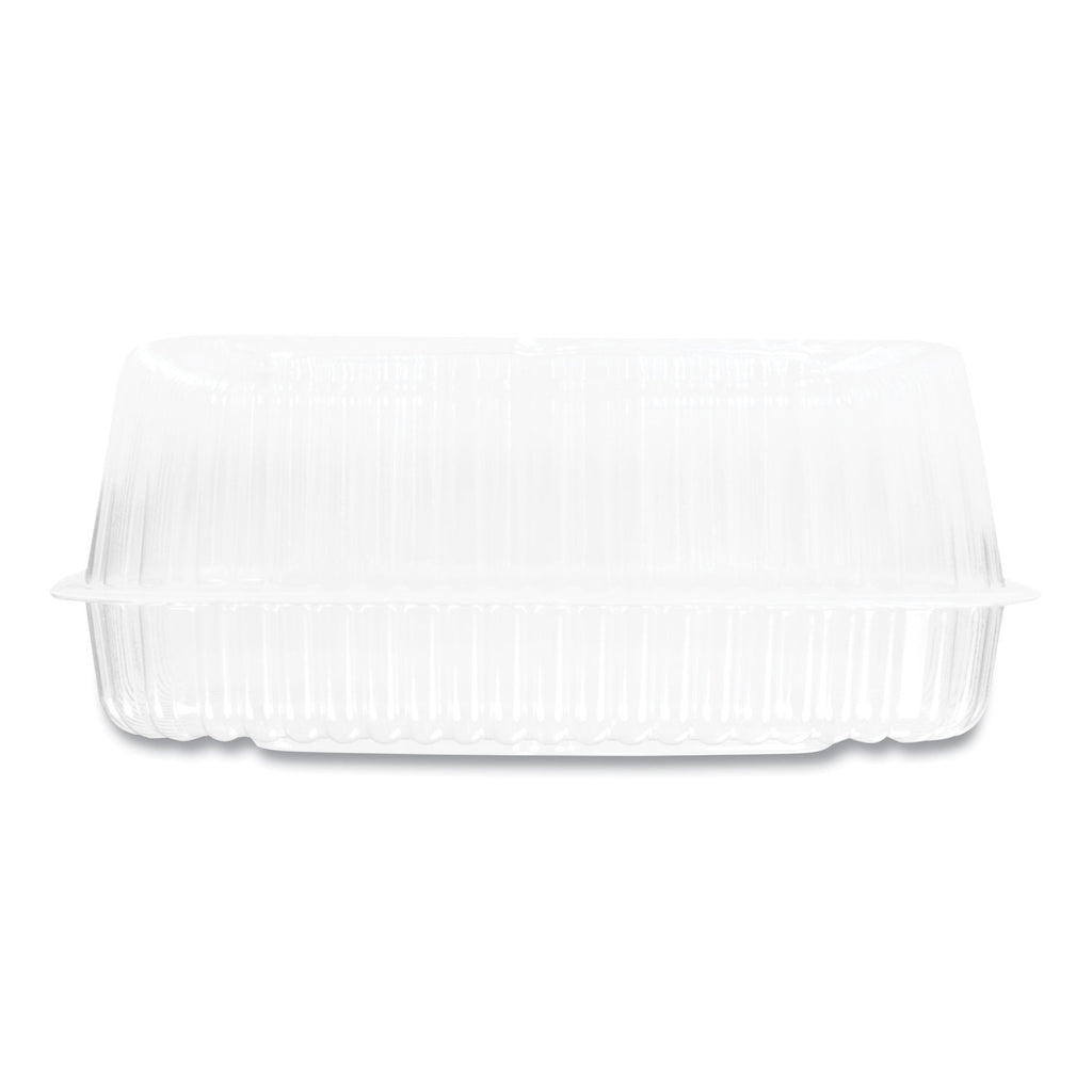 Handi-Lock Single Compartment Food Container, 5.63 w x 3.25 d, Clear, Plastic, 500/Carton