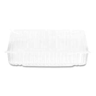 Handi-Lock Single Compartment Food Container, 5.63 w x 3.25 d, Clear, Plastic, 500/Carton