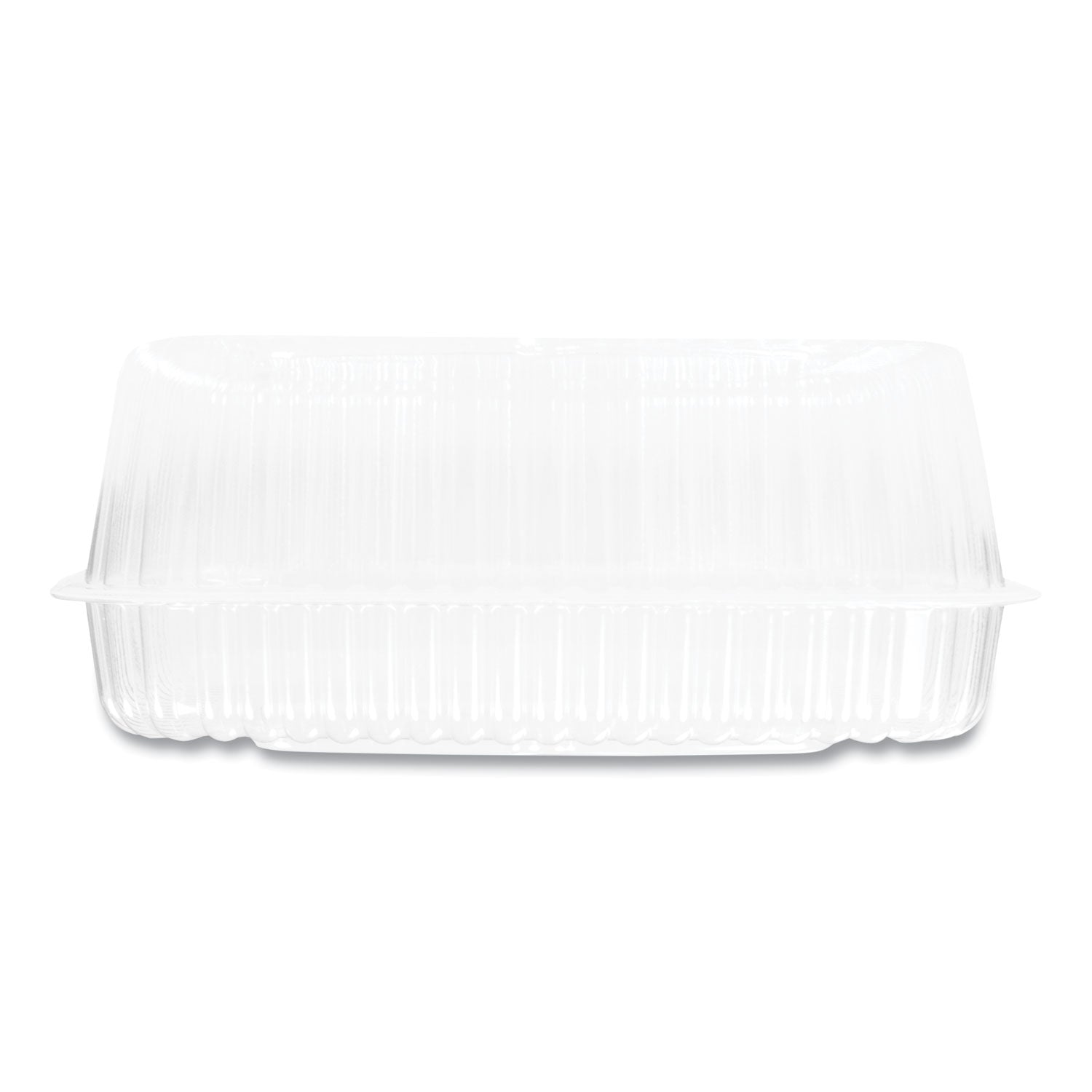 Handi-Lock Single Compartment Food Container, 5.63 w x 3.25 d, Clear, Plastic, 500/Carton