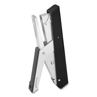 LX890 Handheld Plier Stapler, 40-Sheet Capacity, 0.25"; 0.31" Staples, Black/White