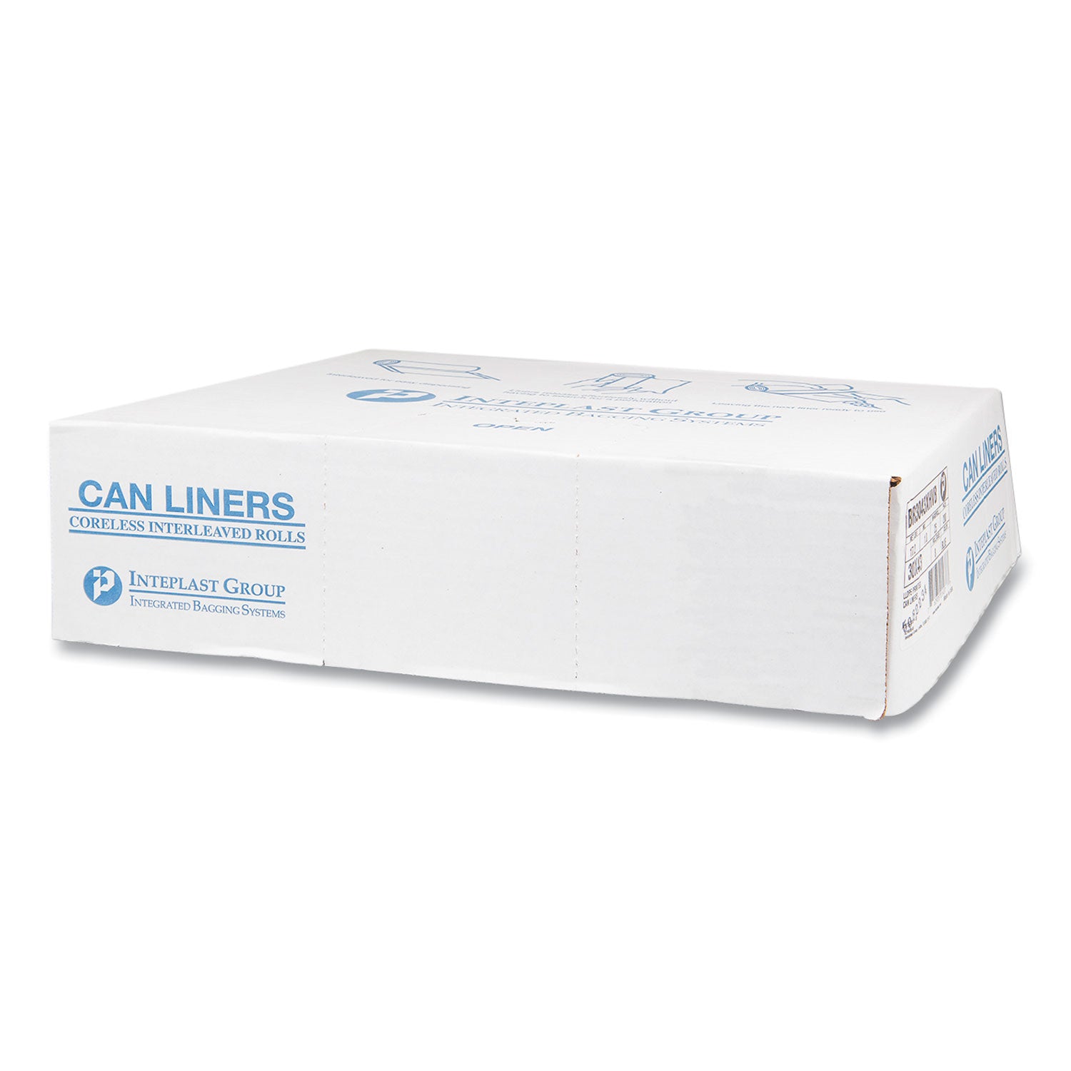 lldpe-30x43-1-mil-blue-printed-soiled-linen-can-liner-rolls_ibsbr3043xhvb - 2