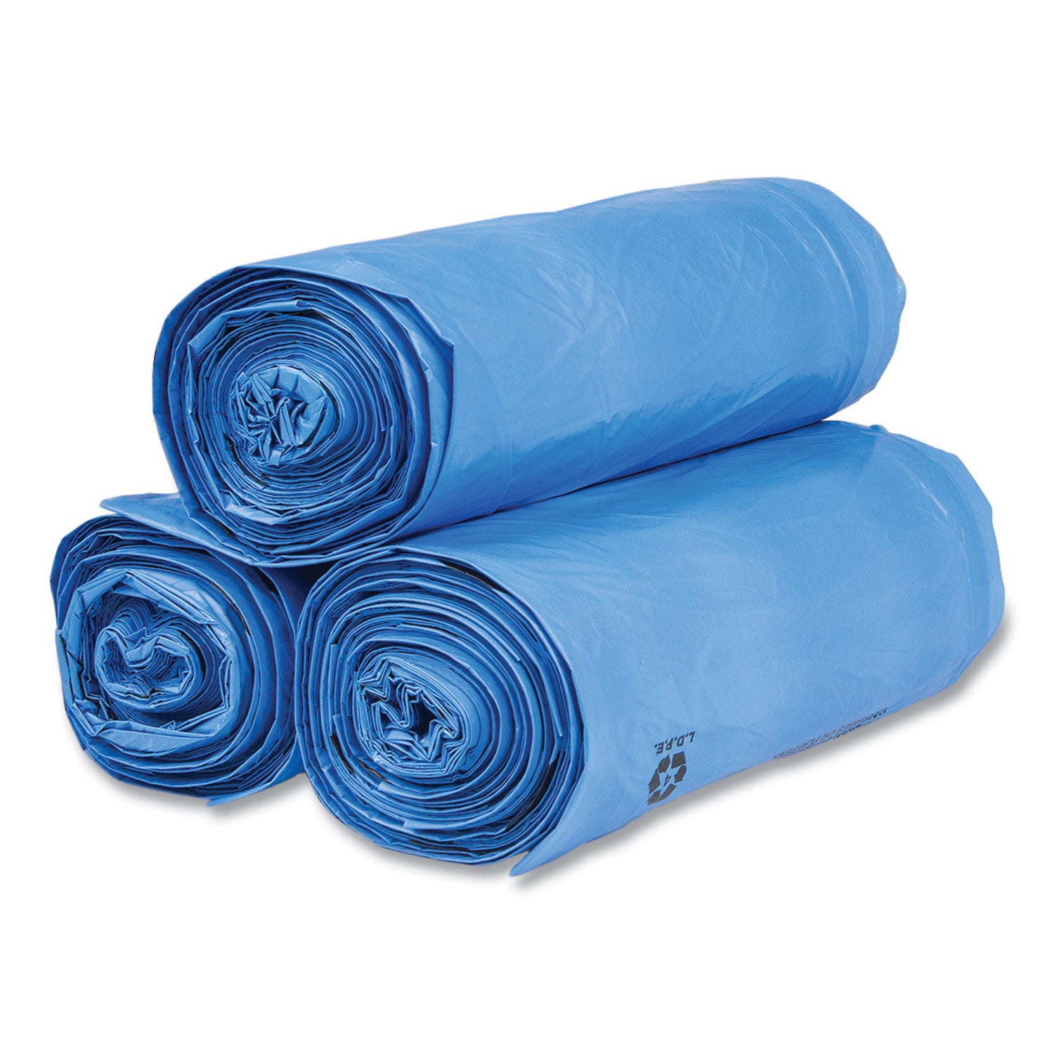 lldpe-30x43-1-mil-blue-printed-soiled-linen-can-liner-rolls_ibsbr3043xhvb - 5