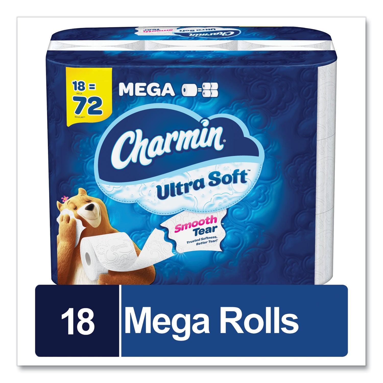 ultra-soft-bathroom-tissue-mega-roll-septic-safe-2-ply-white-224-sheets-roll-18-rolls-carton_pgc08797 - 2